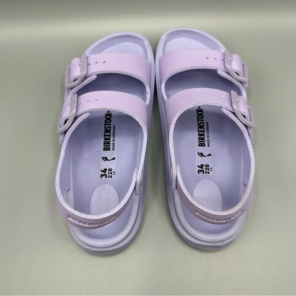 Birkenstock Kids Sandals Mogami Adjustable Closure Sandals SZ EU34/ US3 Purple